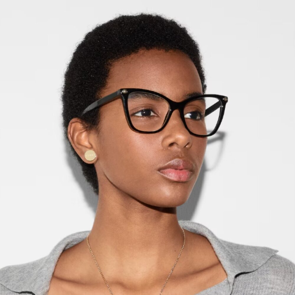NWT Gucci GG1817o-001 Eyeglasses
